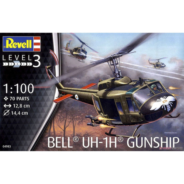 Revell - 1/100 Bell UH-1H Gunship