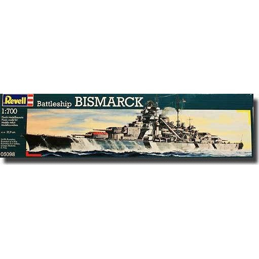 Revell - 1/700 Battleship Bismarck