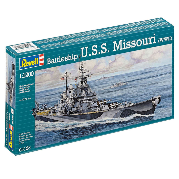 Revell - 1/1200 Battleship USS Missouri (WWII)