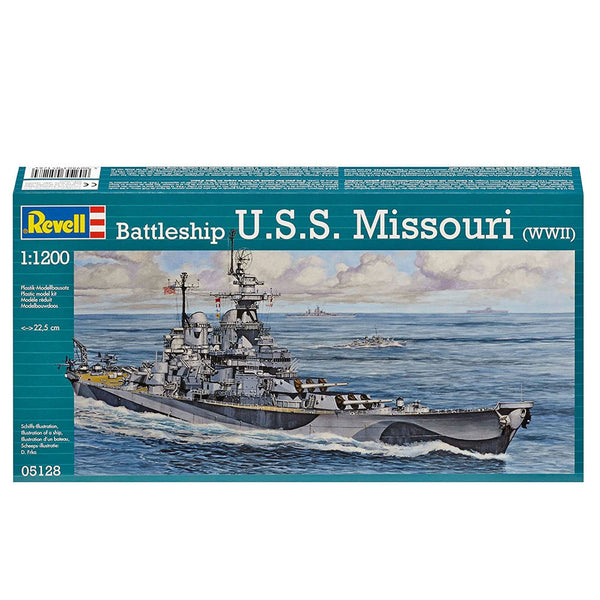 Revell - 1/1200 Battleship USS Missouri (WWII)