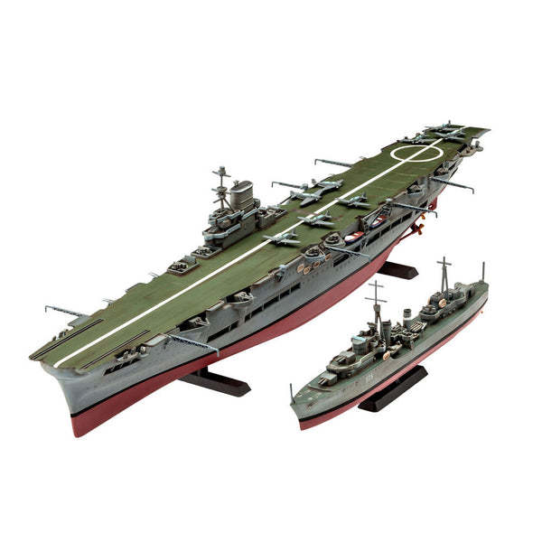 Revell - 1/720 Tribal Class Destroyer & HMS  Ark Royal