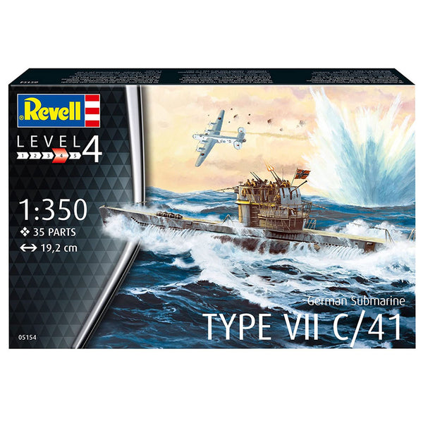 Revell - 1/350 German Submarine Type VII C/41