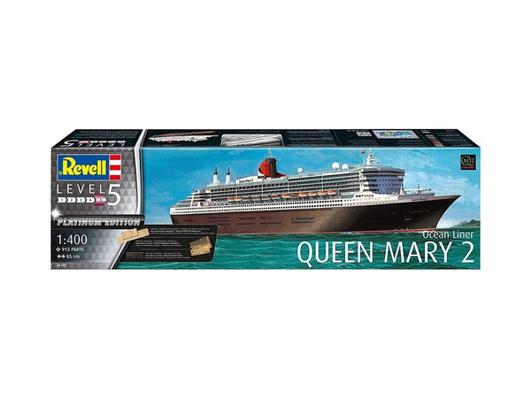 1/400 Ocean Liner Queen Mary 2 (Platinum Edition)