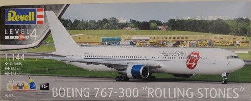 1/144 Boeing 767300   Rolling Stones    Gift Set