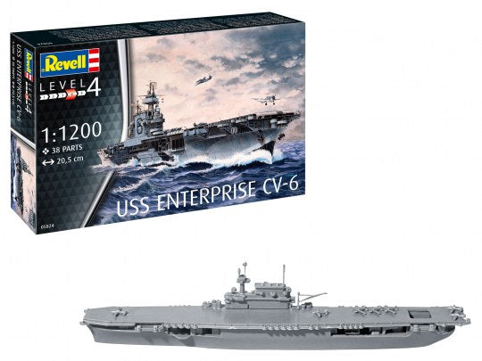 1/1200 USS Enterprise CV6