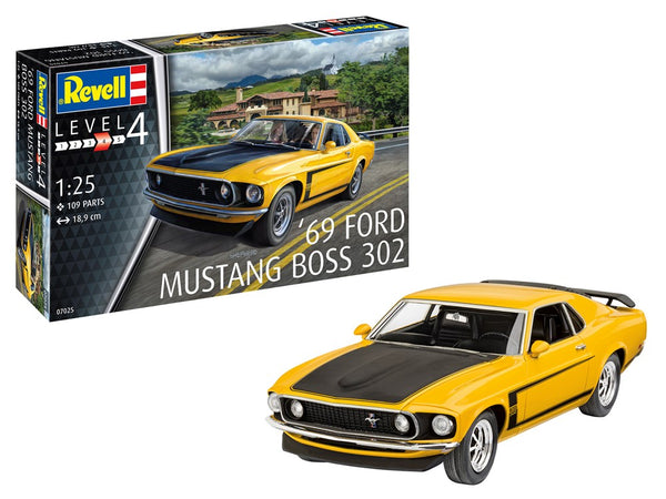 1/25 1969 Ford Mustang Boss 302