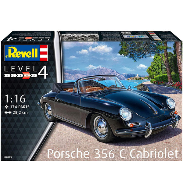 Revell - 1/16 Porsche 356 C Cabriolet