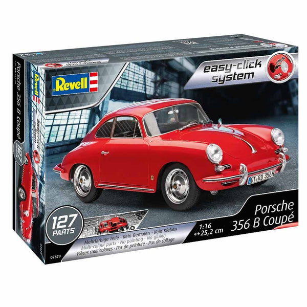 Revell - 1/16 Porsche 356 B Coupe (Easy-Click  System)