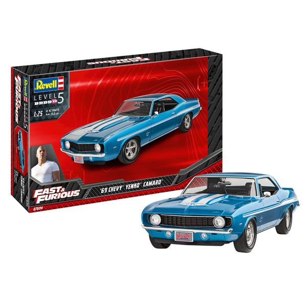 1/25 Fast and Furious 1969 Chevy Camaro Yenko