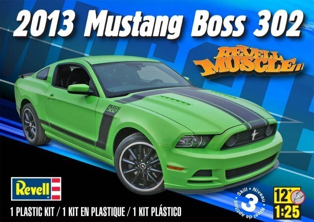 1/25 2013 Mustang Boss 302