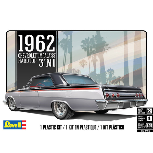 1/25 1962 Chevy Impala Hard Top 3in1