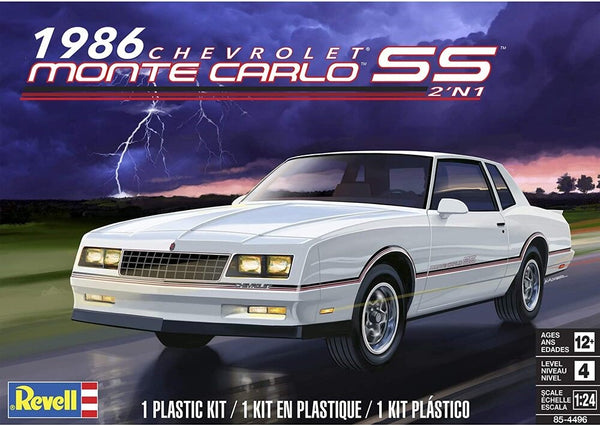 1/24 1986 Chevrolet Monte Carlo SS 2in1