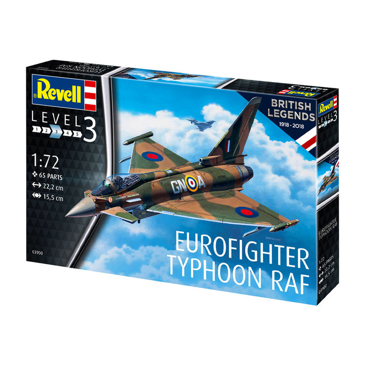 Revell - 1/72 Eurofighter Typhoon RAF Model  Set