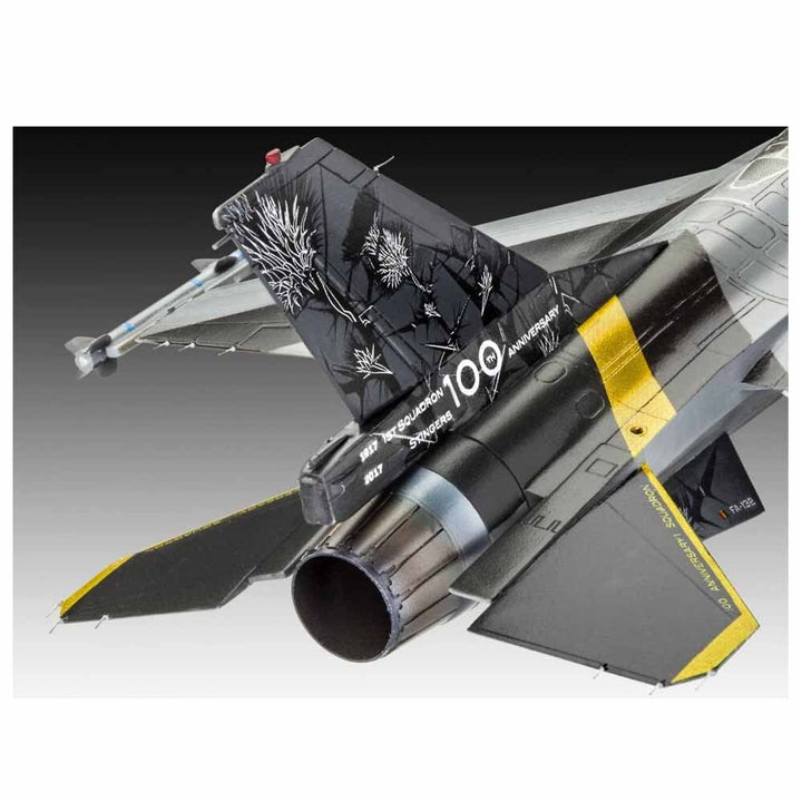 Revell - 1/72 Lockheed Martin F-16 MLU 100th  Anniversary 1st Squadron, Florennes Model Set