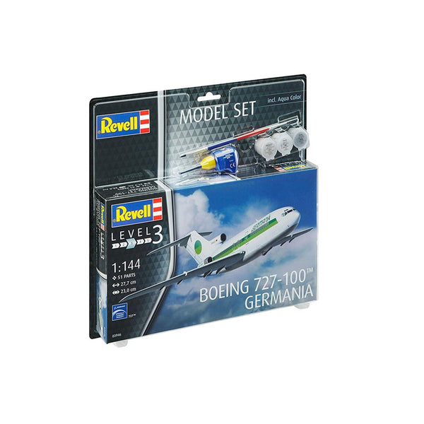 Revell - 1/144 B727-100 Germania Gift Set