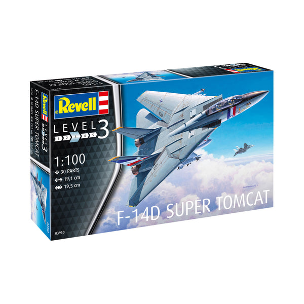 Revell - 1/100 F-14D Super Tomcat Model  Set