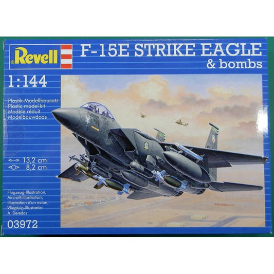 Revell - 1/144 F-15E Strike Eagle & Bombs  Model Set