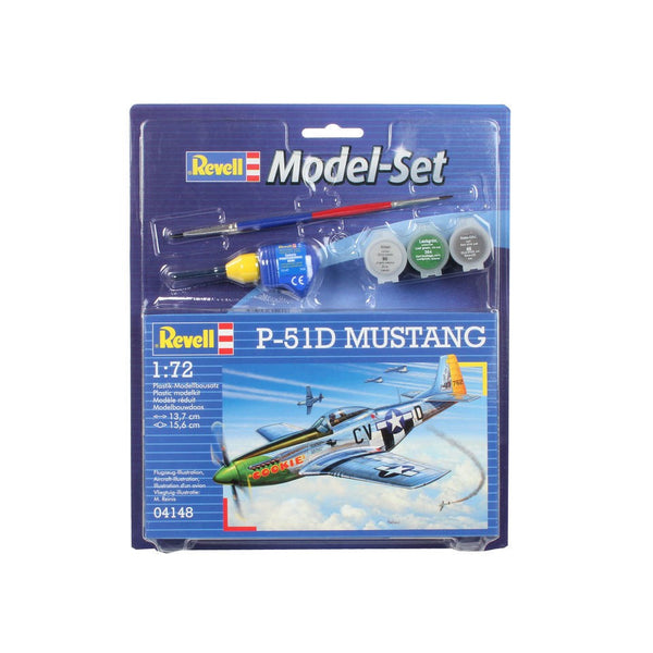 Revell - 1/72 P-51D Mustang Model Set