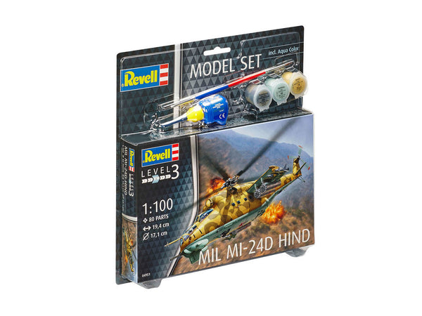 Revell - 1/100 MIL MI-24D Hind Model Set