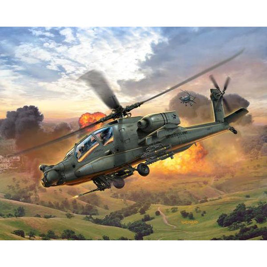 1/100 AH64A Apache Model Set