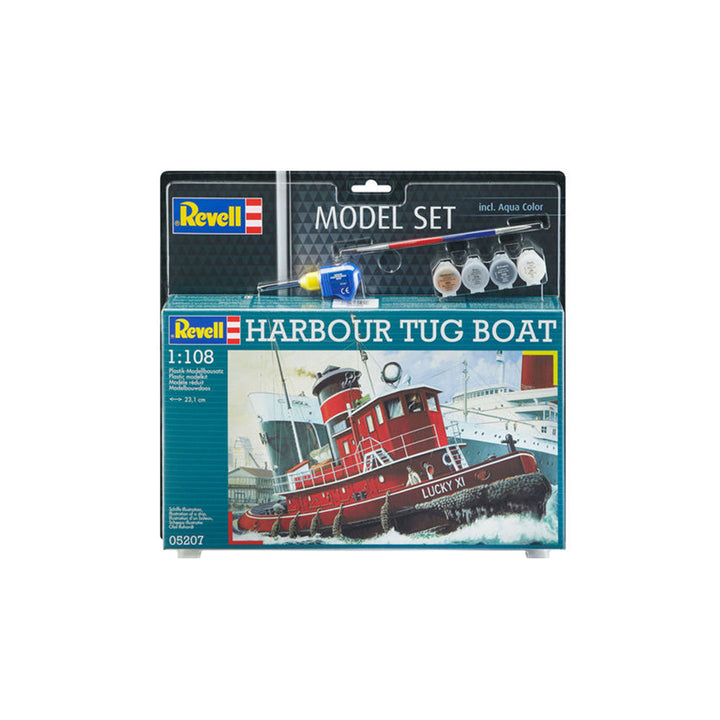 Revell - 1/108 Harbour Tug Boat Model  Set