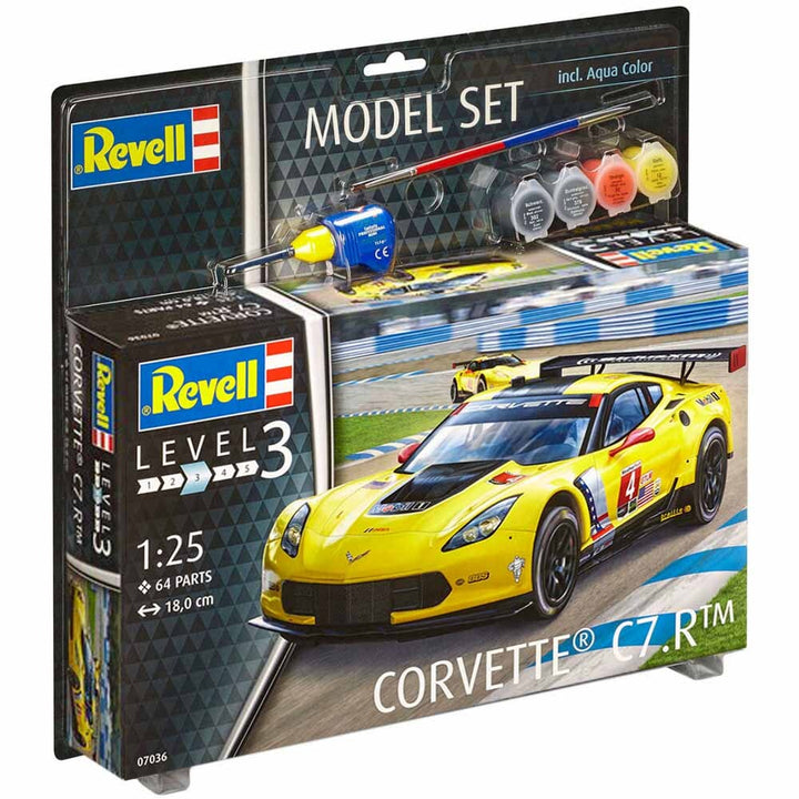 Revell - 1/25 Corvette C7.R Model Set