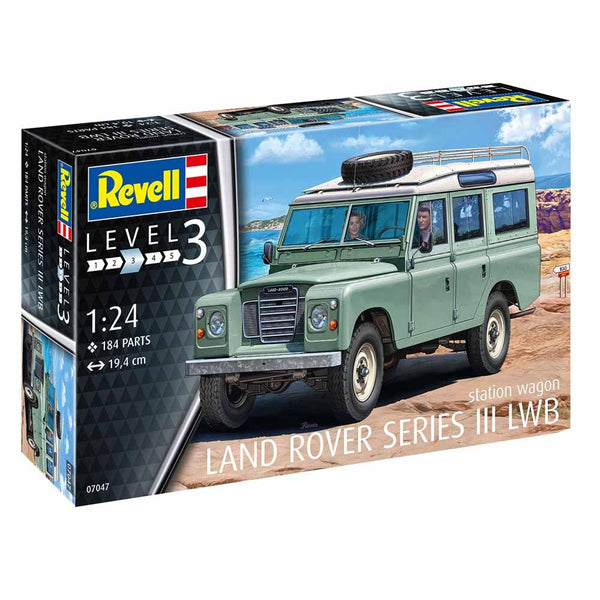 1/24 Land Rover Series III LWB  Station Wagon Model Set