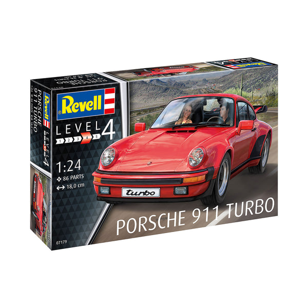 Revell - 1/24 Porsche 911 Turbo Model Set