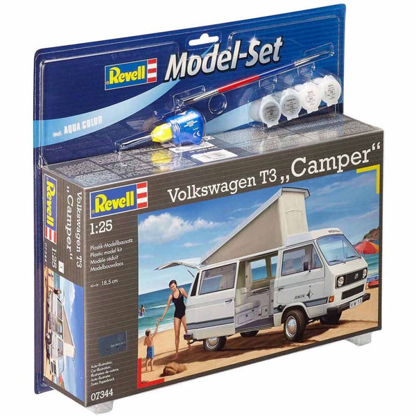 Revell - 1/25 Volkswagen T3 "Camper" Model  Set