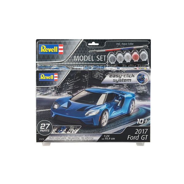 Revell - 1/24 2017 Ford GT Model Set (Easy-Click  System)