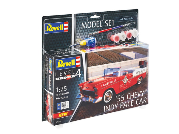 1/25 1955 Chevy Indy Pace Car  Model Set