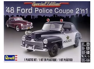 1/24 48 Ford Police Coupe 2 n 1