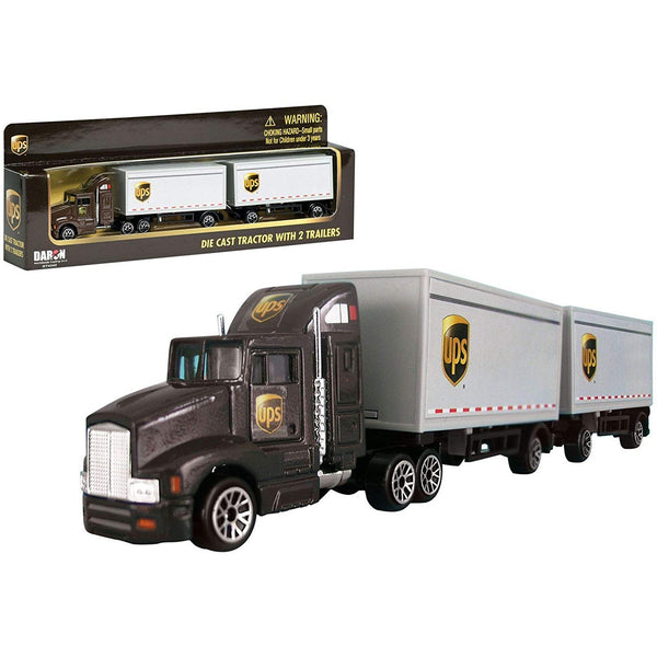 UPS Tandem Tractor Trailer