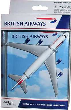 British Airways B747400 Single Plane