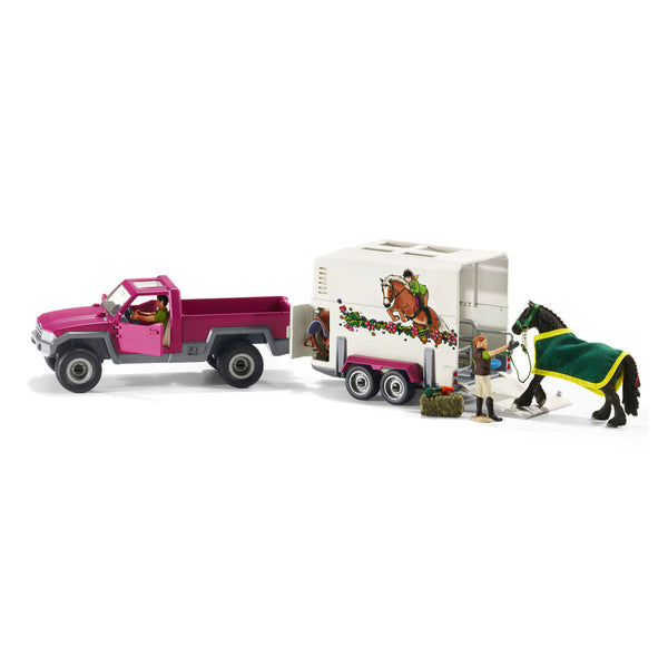 Schleich - Pick Up with Horse Box