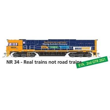 HO NR class  NR34 PN REAL TRAINS NOT ROAD TRAINS