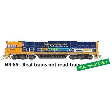 HO NR class  NR66 PN REAL TRAINS NOT ROAD TRAINS