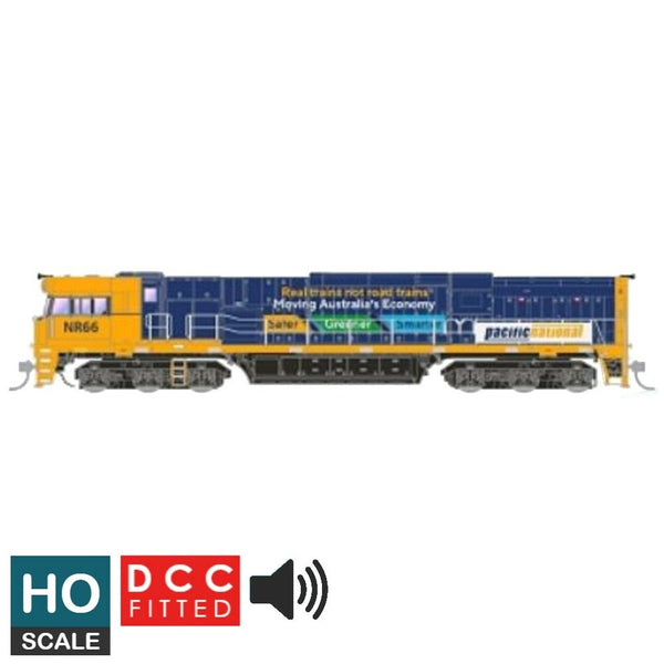 HO NR class  NR66 PN REAL TRAINS NOT ROAD TRAINS  DCC Sound