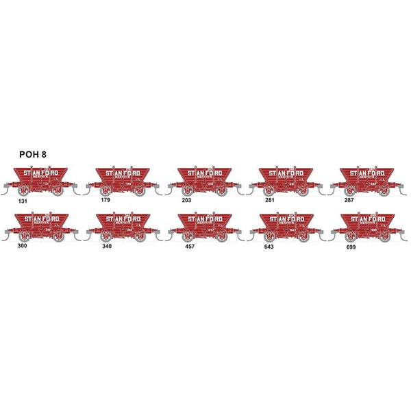 SDS Models - POH8 Private Owner Coal Hoppers