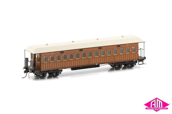 HO NSWGR End Platform Set 29 Varnished Mansard Roof