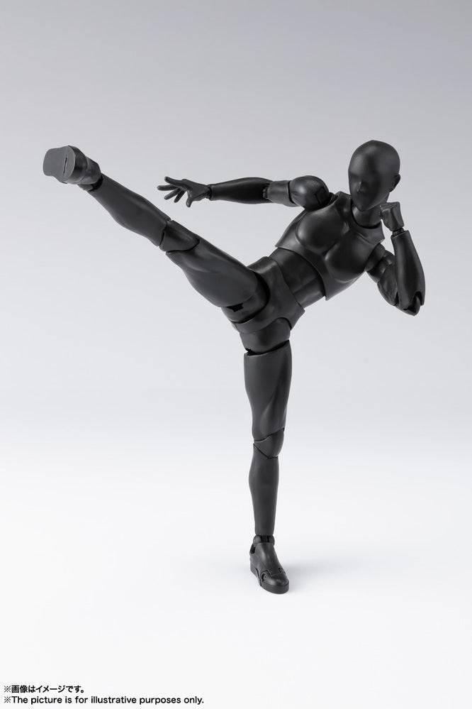 Tamashii Nations - S.H.Figuarts BODY-KUN DX SET 2  (Solid black Color Ver.)