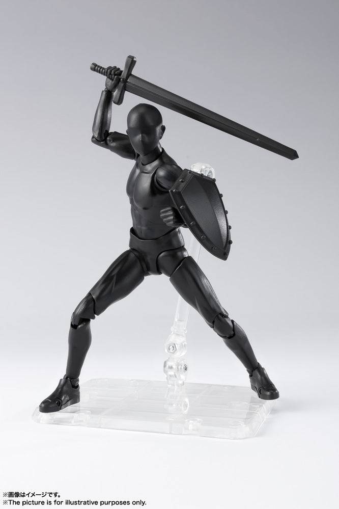 Tamashii Nations - S.H.Figuarts BODY-KUN DX SET 2  (Solid black Color Ver.)