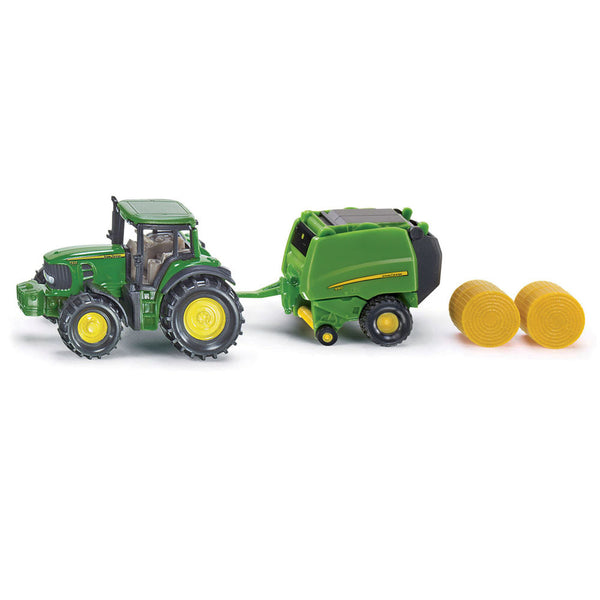 Siku - John Deere Tractor with Round  Baler