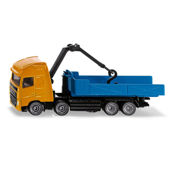 Siku - Volvo Truck with Hooklift and Crane