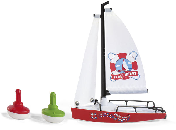 1/50 Sailing Boat with Buoys