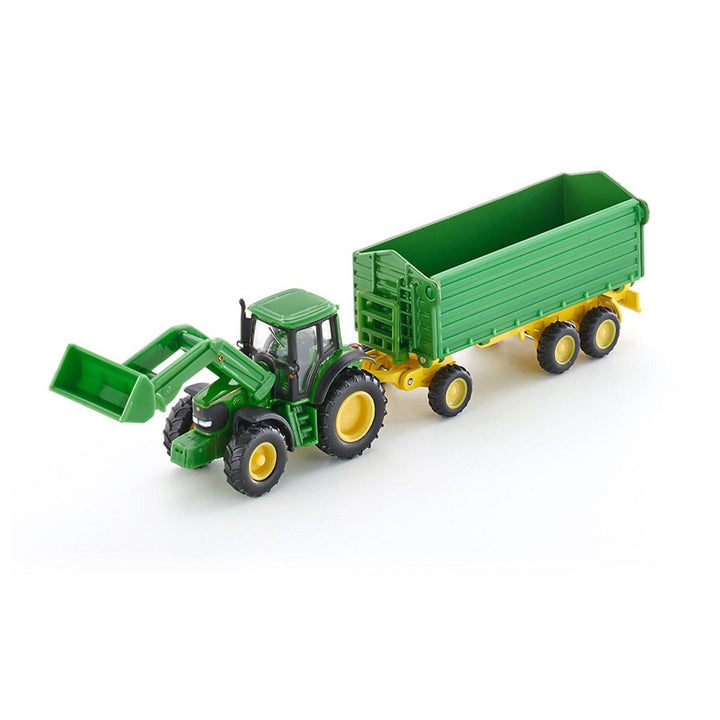 Siku - 1:87 John Deere & Front Loader  Trailer