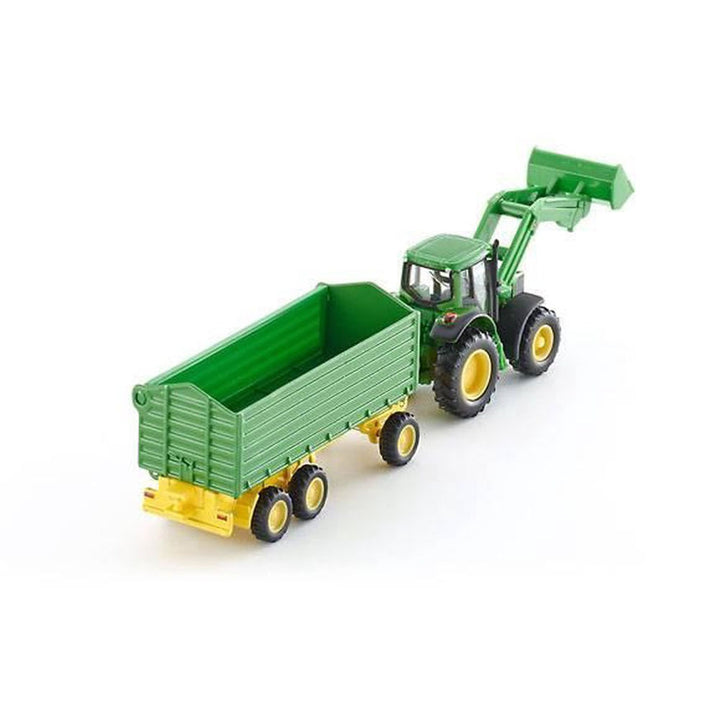 Siku - 1:87 John Deere & Front Loader  Trailer