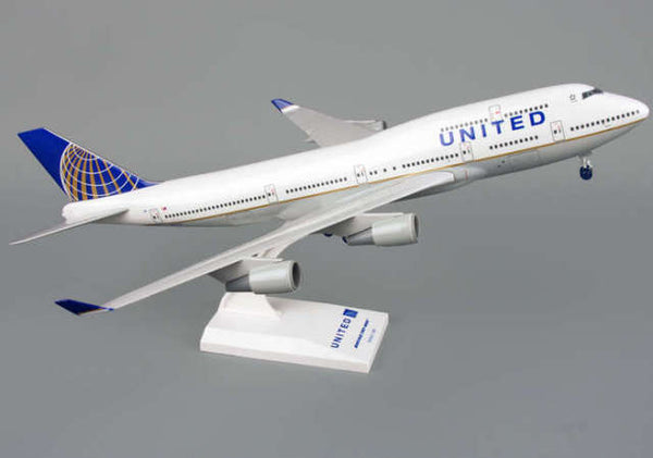 1/200 B747400 United Post Merger w/gear