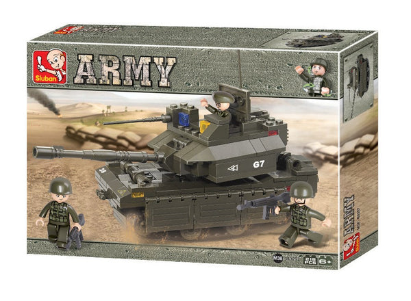 Model Bricks 219pc AC M1A2 Abrams Tank