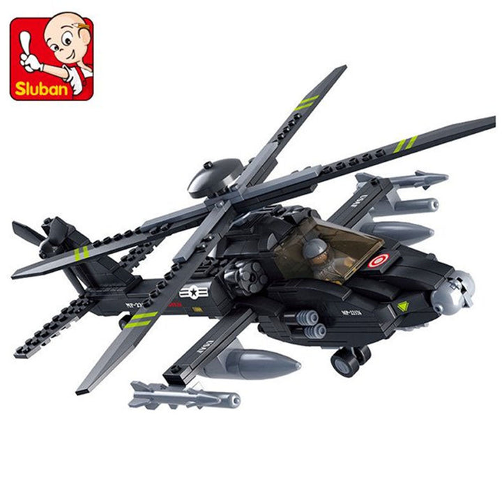 Sluban - 293pc AH-64 Apache Helicopter